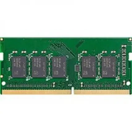 Front. Synology - Synology 4GB DDR4 SDRAM Memory Module - For Storage Server - 4 GB DDR4 SDRAM - ECC - Unbuffered - 260-pin - SoDIMM - Unknown.