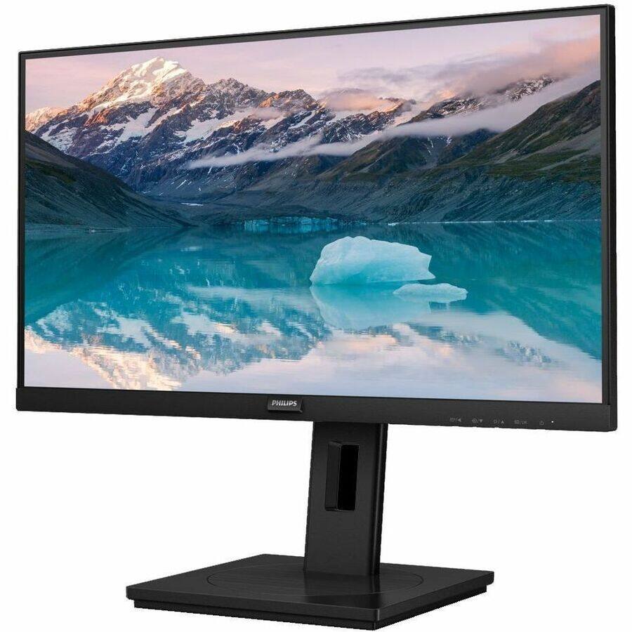 Alt View 8. Philips - Philips S-line 222S9JML 22" Class Full HD LED Monitor - 16:9 - Textured Black - 21.5" Viewable - Vertical Alignment (VA) - Black.