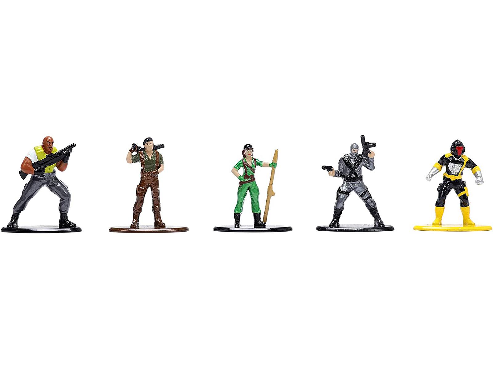 Alt View 4. Jada Toys - Jada Toys - G.I. Joe - Nano MetalFigs - 1.65" Diecast Figure 18-Pack   - Collectibles - Multicolor.