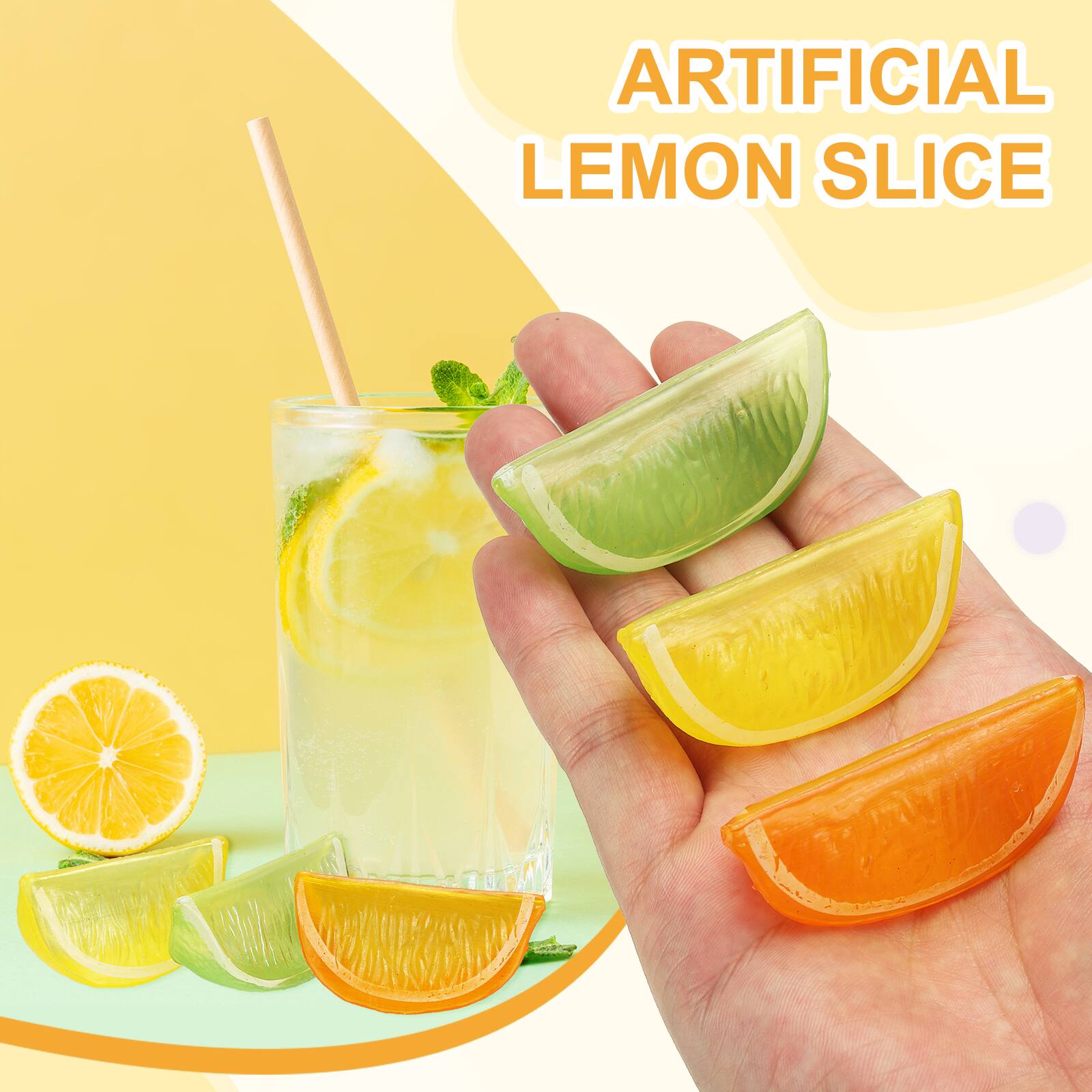 ARTIFICIAL LEMON SLICE