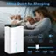 Ultra Quiet for Sleeping COSTWAY* x 0-24H Smart Timer Auto Shutoff Low Noise 30dB Breathing 42dB 50dB 70dB Library Street