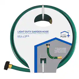 HomePlus - Home Plus 5/8 in D X 100 ft L Light Duty Garden Hose