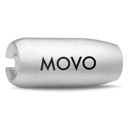 Front. MOVO - Movo MIC'D Lav Mic Weight - Weight for Lavalier Microphone.