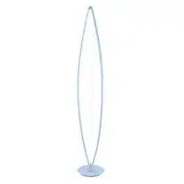 Manhattan Lane - 60 Inch Floor Lamp, Modern Accent Round Base, Sturdy Metal Body