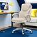 Left. Serta - Bryce Executive Office Chair with AIR Technology - Cream.