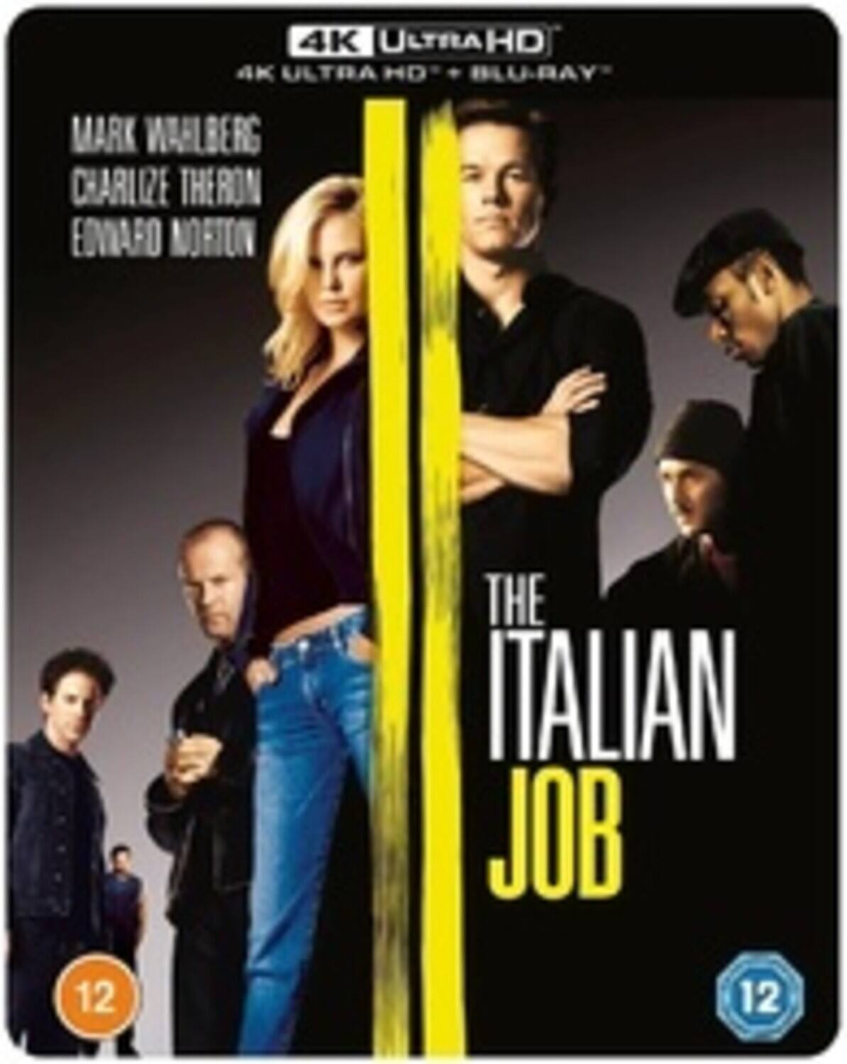Front. The Italian Job (Limited Edition) (Steelbook)   - 4K Blu-Ray.