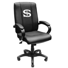 DreamSeat - Chicago White Sox Team Logo Office Chair 1000 - Black