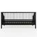 Alt View 16. Martha Stewart - Neely Wooden Twin Size Platform Daybed with Spindles and Wood Slat Foundation - Black.