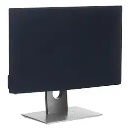 Unique Bargains - Monitor Dust Cover Anti-Static Dustproof Protective Cover Computer Screen Sleeve for 19 Inch Monitor PC Desktop HD Panel - Navy Blue