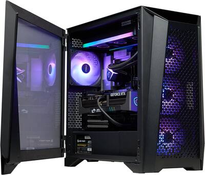 MSI Infinite ZS Gaming Desktop AMD R9 9900X3D 32GB Memory NVIDIA MSI Infinite ZS Gaming Desktop AMD R9 9900X3D 32GB Memory NVIDIA