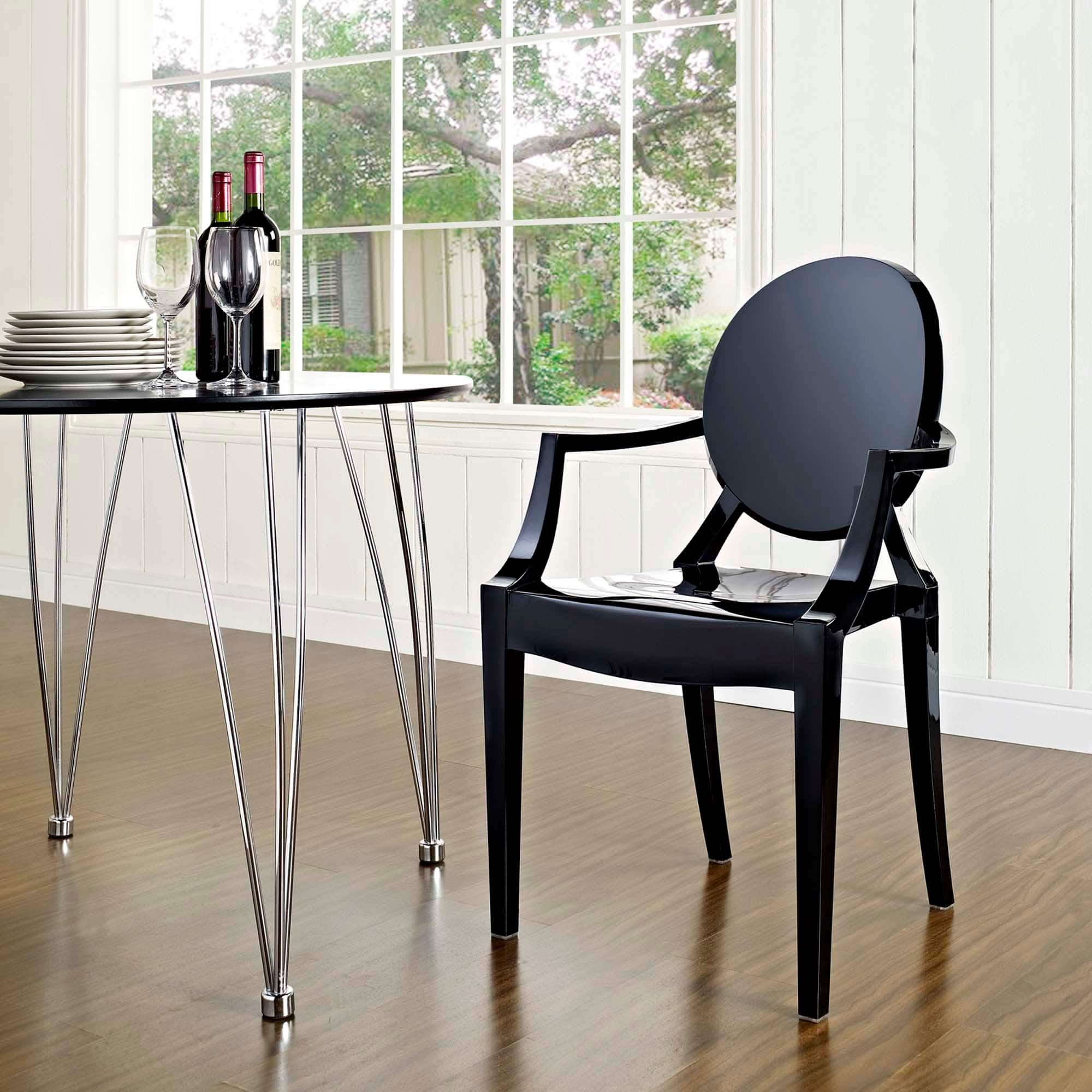 Casper Dining Armchair by Modway - Black