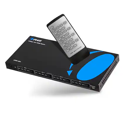 18Gbps 4x4 HDMI Matrix
UHD-404
HDMI Matrix Remote
IN1 IN2 IN3 IN4
OUT1 OUT2 OUT3 OUT4
SERVICE
