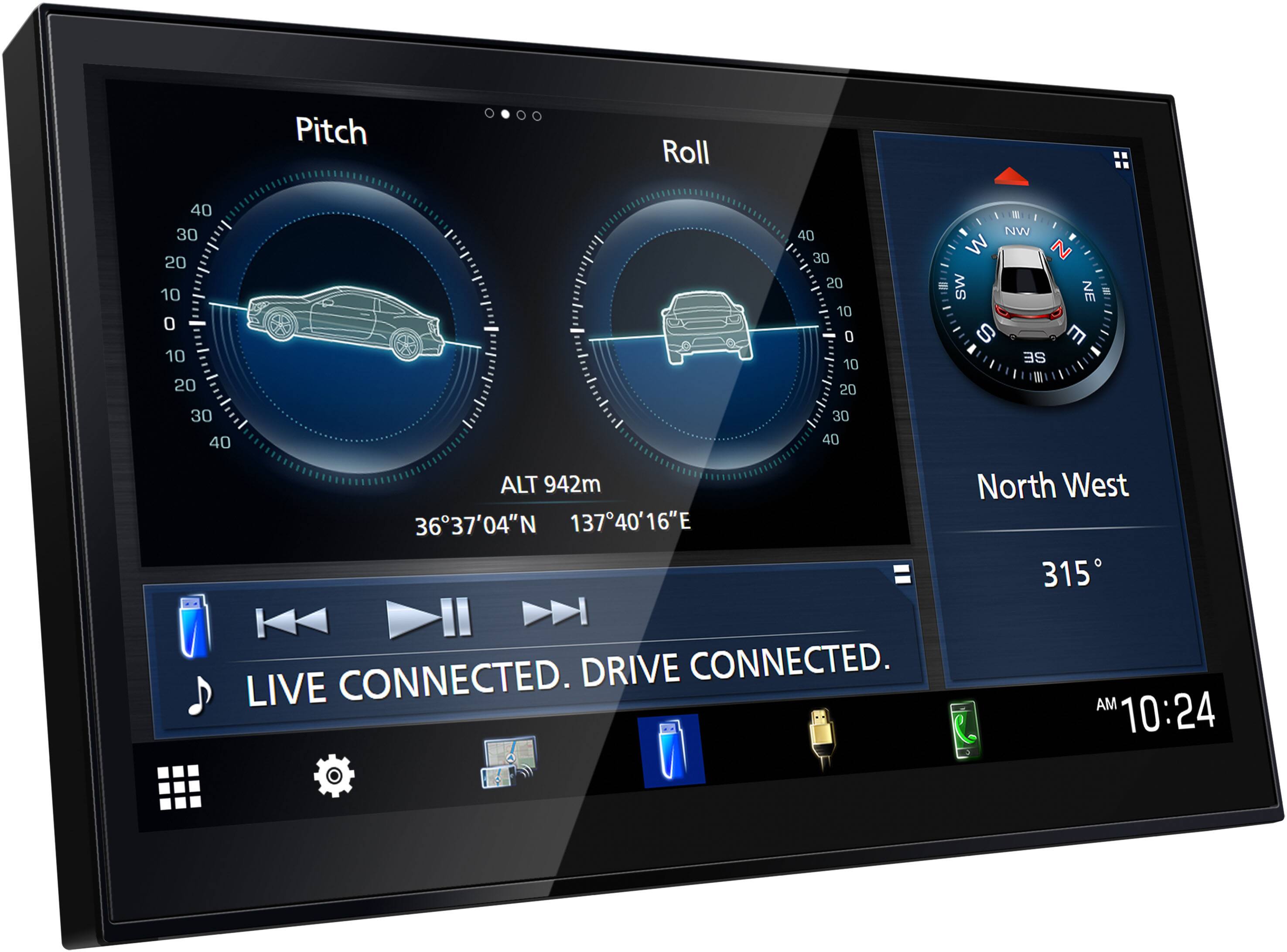 Pitch Roll 40 30 20 10 0 10 20 40 30 20 10 0 10 20 NW W N SW S NE S E SE 30 40 ALT 942m 3637'04"N 13740'16"E North West 315 CONNECTED. DRIVE CONNECTED. LIVE AM 10:24