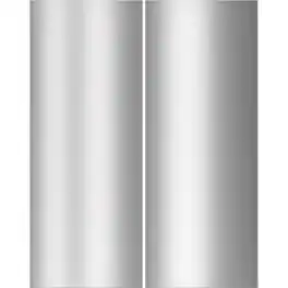 Miele - KEDF 9855 K 30" Wide Top Panel Kit for Top French Door Refrigerator - Stainless Steel