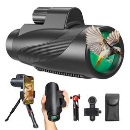 DORLUKFU - 12x50 Monocular for Adults, Monocular Telescope with BAK4 Prism & FMC Lens,Lightweight Monocular Ideal for Bird Watching