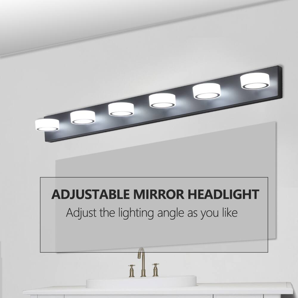 ADJUSTABLE MIRROR HEADLIGHT
Adjust the lighting angle as you like