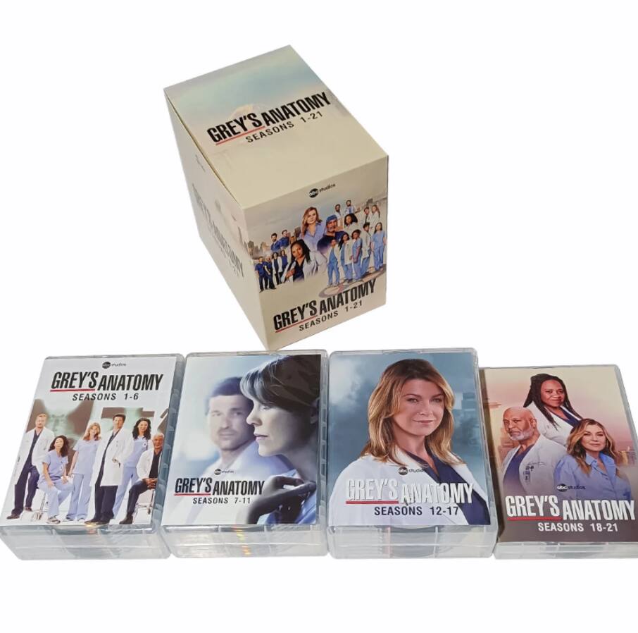 Angle. Grey's Anatomy Complete Series Season 1-21 (DVD.