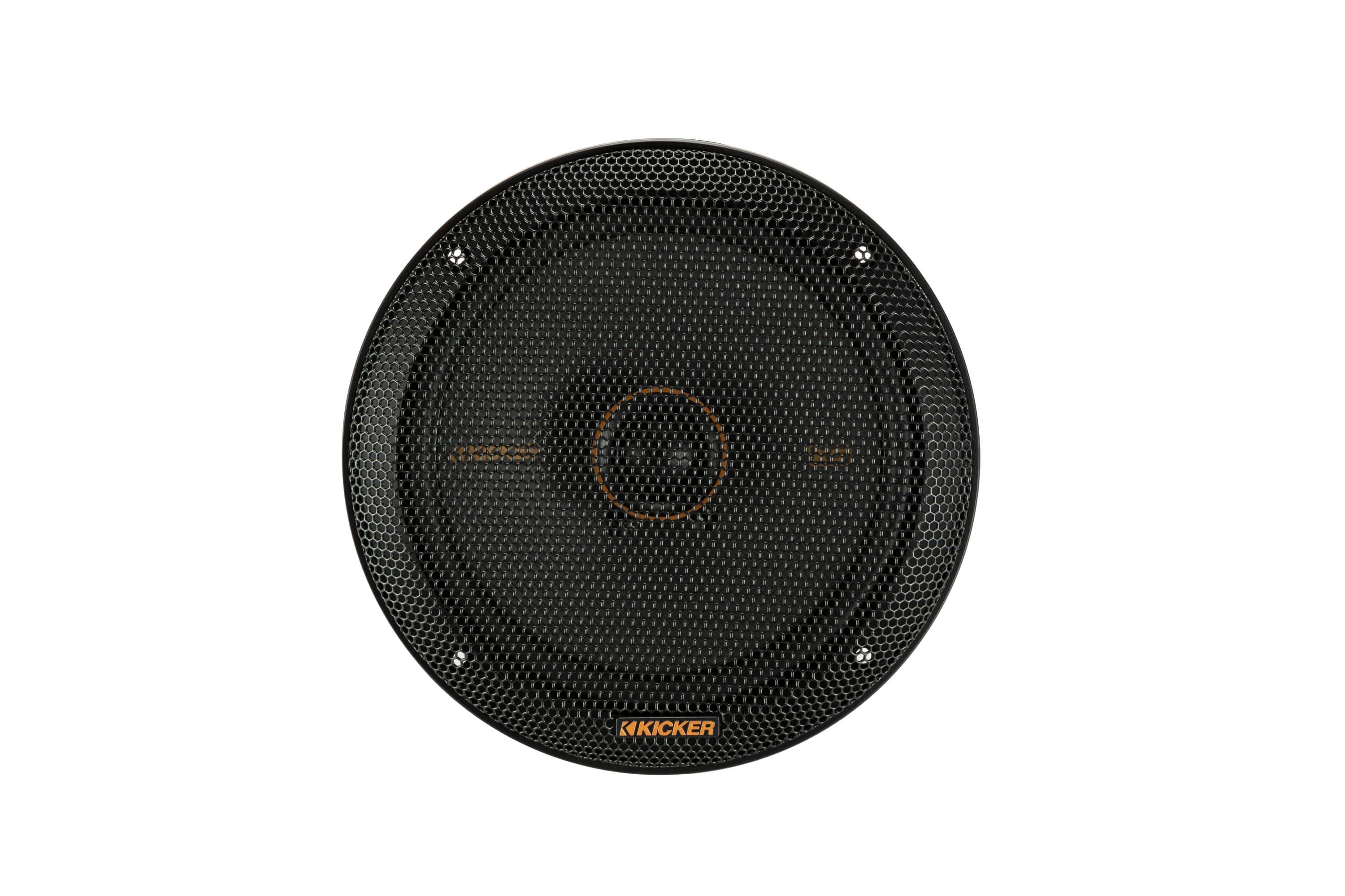 KICKER - KS Series 6-3/4 inch 2-Way Car Speakers (Pair) - Black - Front_Zoom