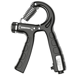 HARISON - Adjustable Grip, Strength Tester, Adjustable Spring Gripper (HR-Gripper) - Black