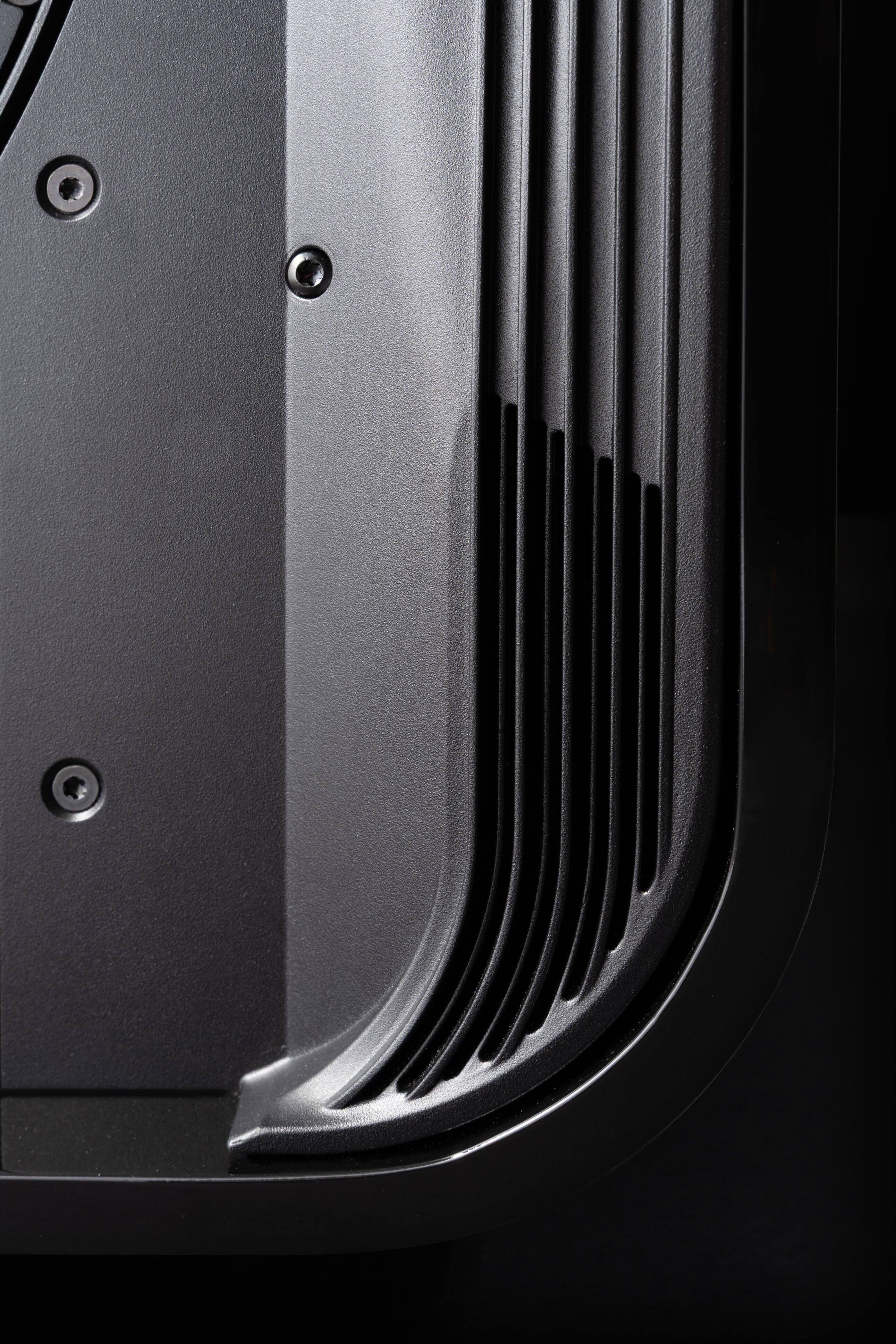 Alt View 27. MartinLogan - Depth 215, Dual 15” 4.4kW Powered Subwoofer, with BalancedForce Technology, Sub Control App, and Wireless Built-In - Gloss Black.