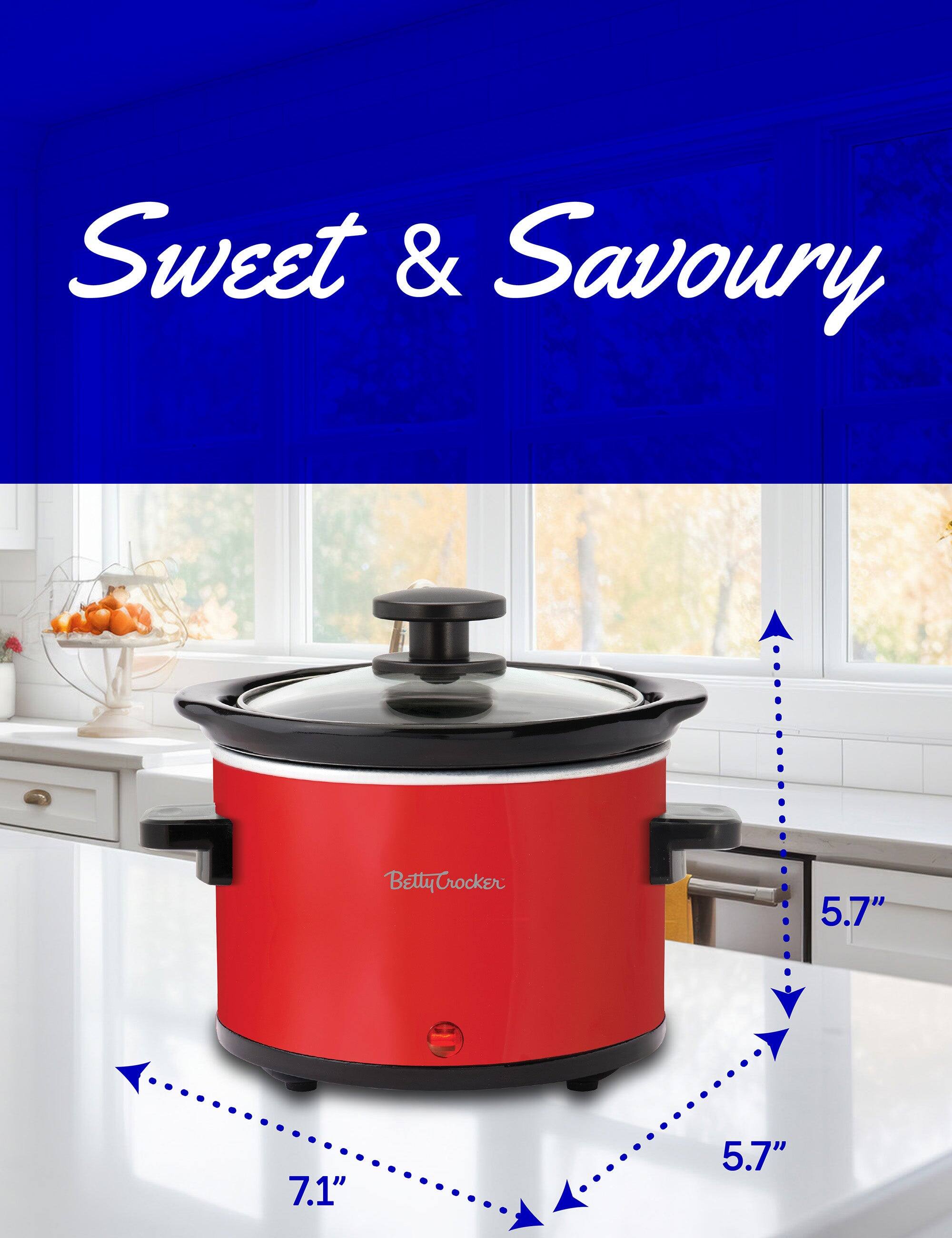 Sweet & Savoury  
Betty Crocker  
5.7"  
7.1"  
5.7"