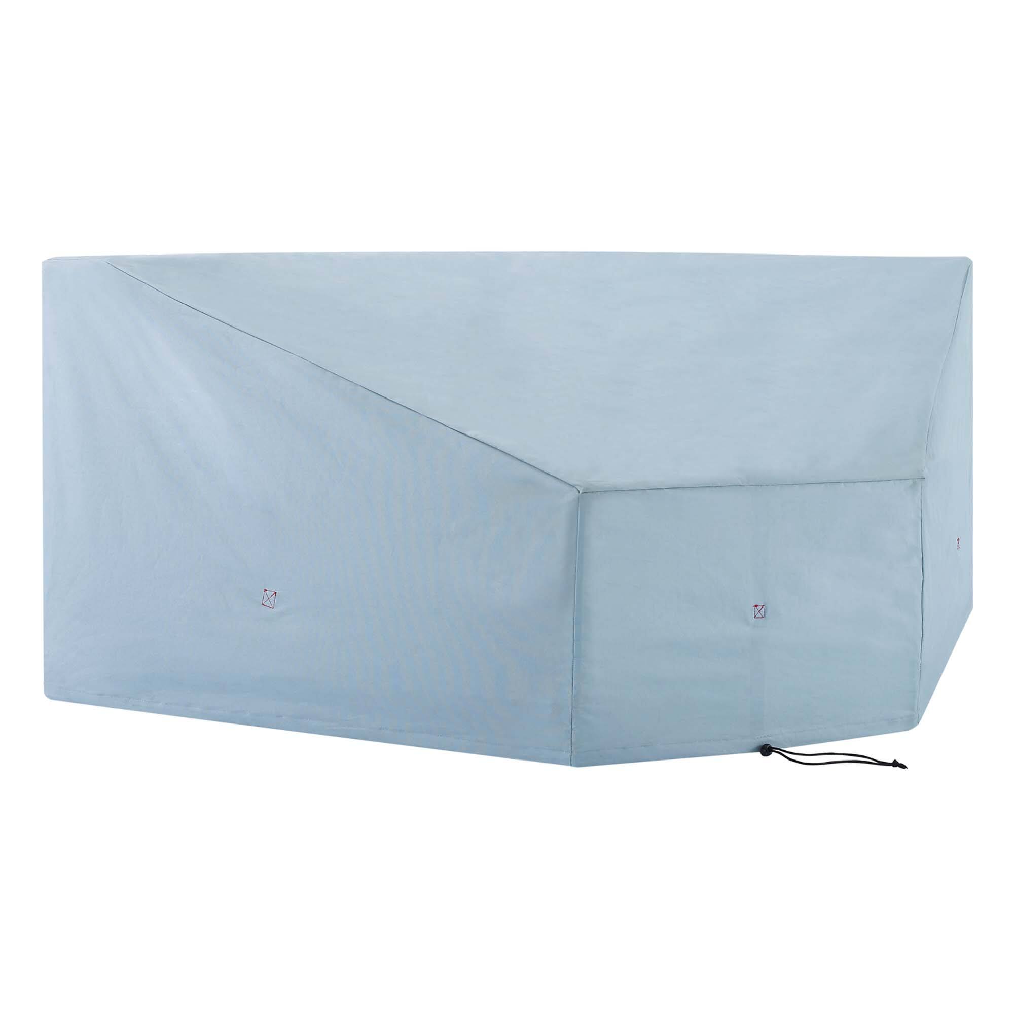 Front. Modway - Conway Outdoor Patio Furniture Cover by Modway - Gray.