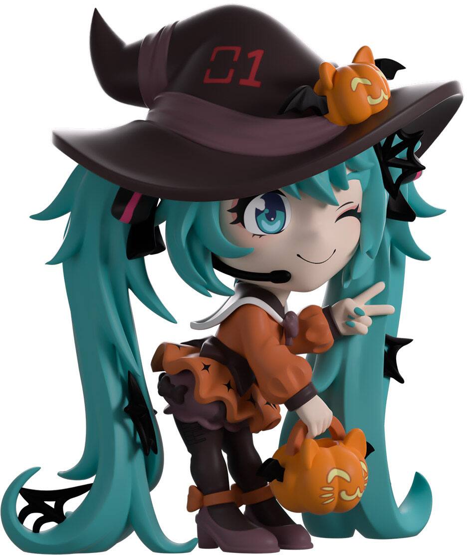 Alt View 1. Youtooz - Halloween Style Miku 4.7" Vinyl Figure.