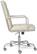 Alt View 17. Finch - Franklin Upholstered Office Chair - Bonded Leather - Cream.
