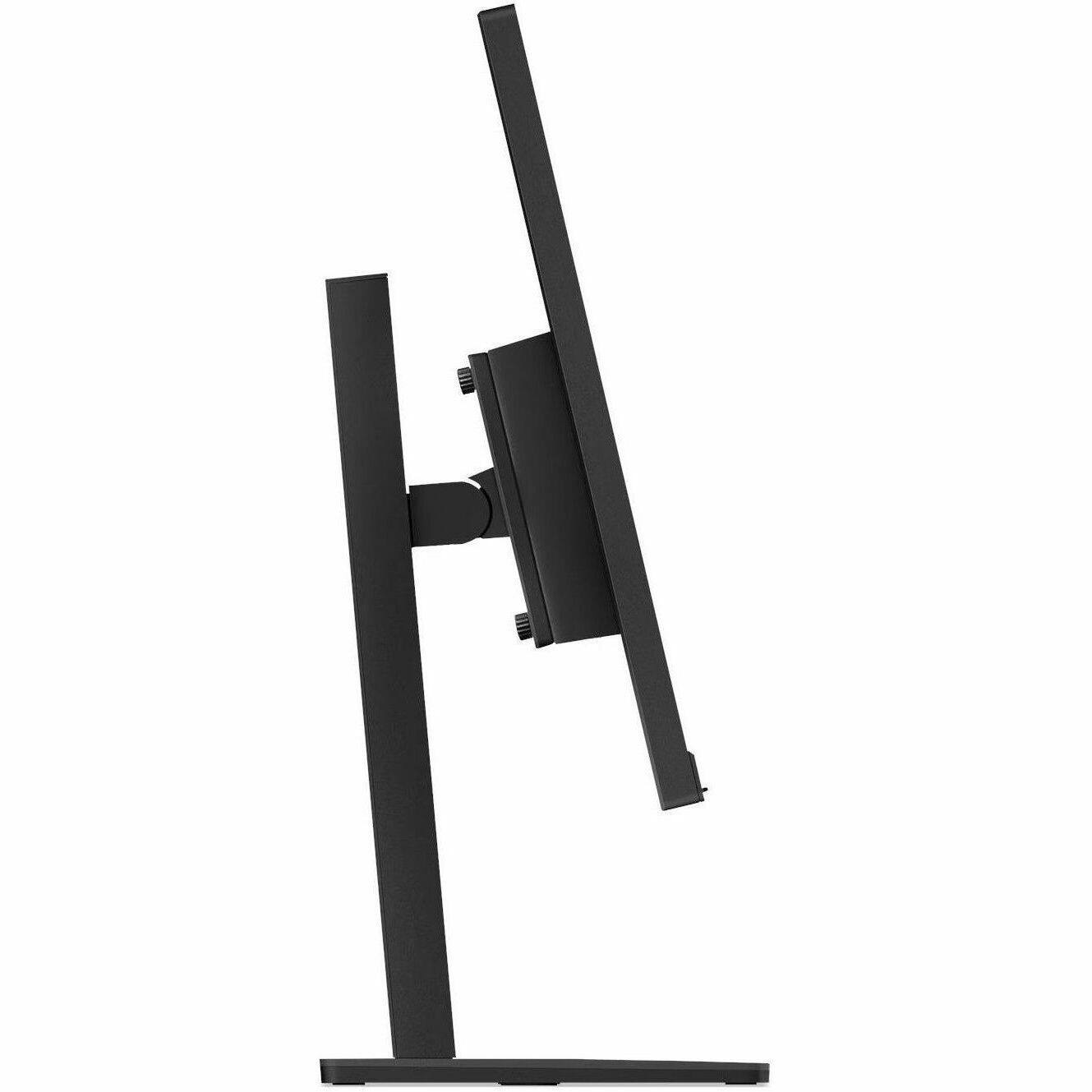 Alt View 4. Lenovo - Lenovo ThinkVision E24-40 24" Class Full HD LED Monitor - 16:9 - Raven Black - 23.8" Viewable - In-plane Switching (IPS) - Raven Black.