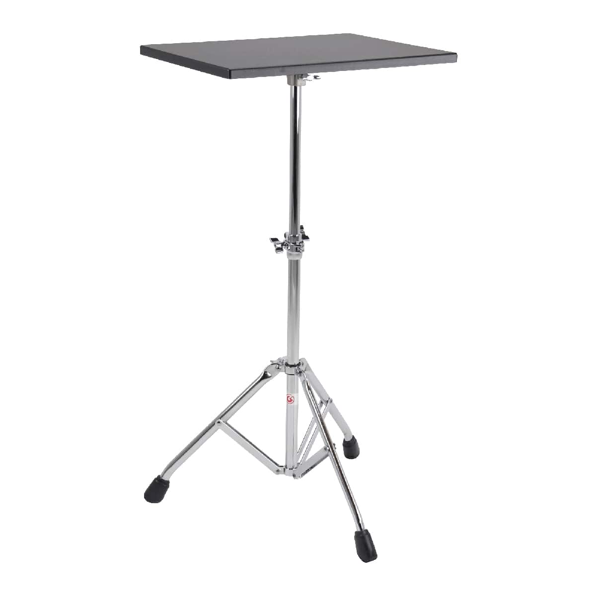 Gibraltar Hardware - Workstation Elliptical Leg Base 2-tier Stand with 15 x 18 Mounted Table, Adjustable and Portable