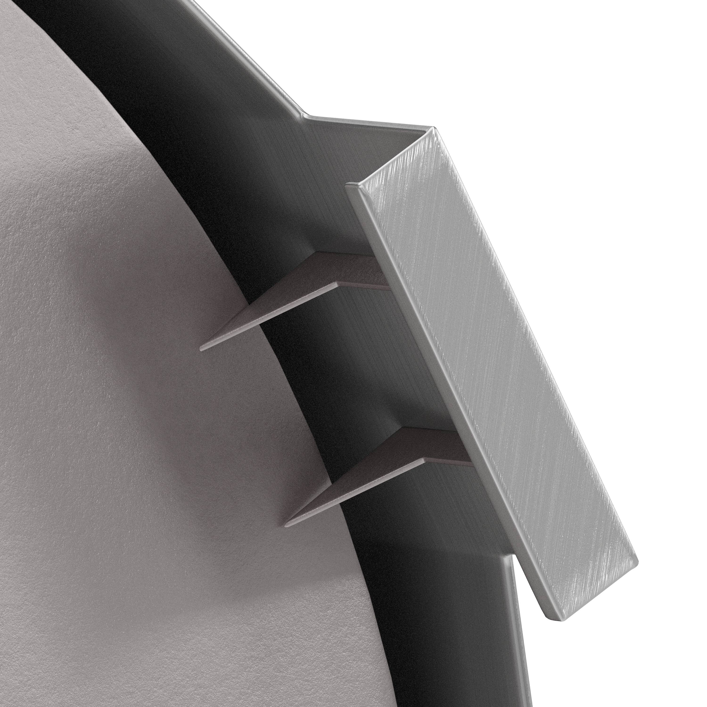 Alt View 9. Emma + Oliver - Hestia Steel Portable Smokeless Wood Burning Firepit with Waterproof Cover for Outdoor Use - Stainless Steel.