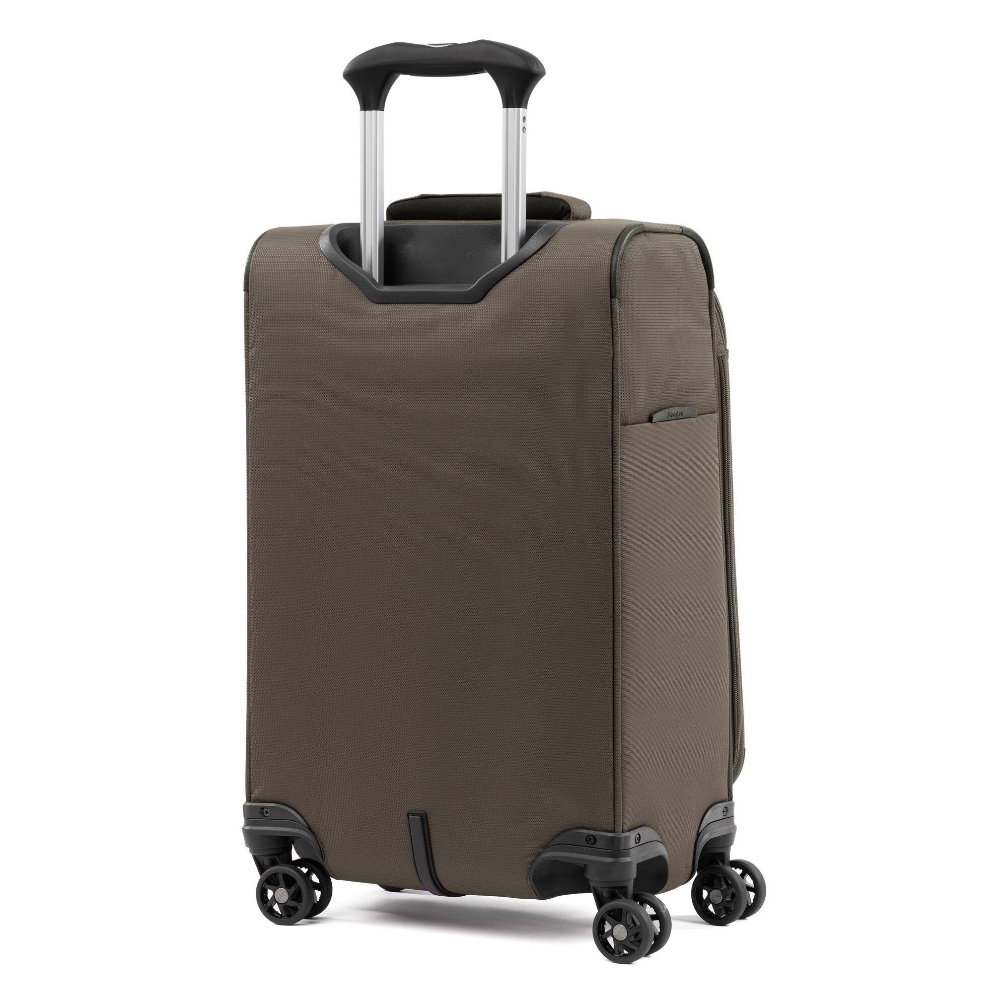 Back. Travelpro - Travelpro Tourlite Softside Expandable Luggage 21" Carry On Spinner - Espresso.