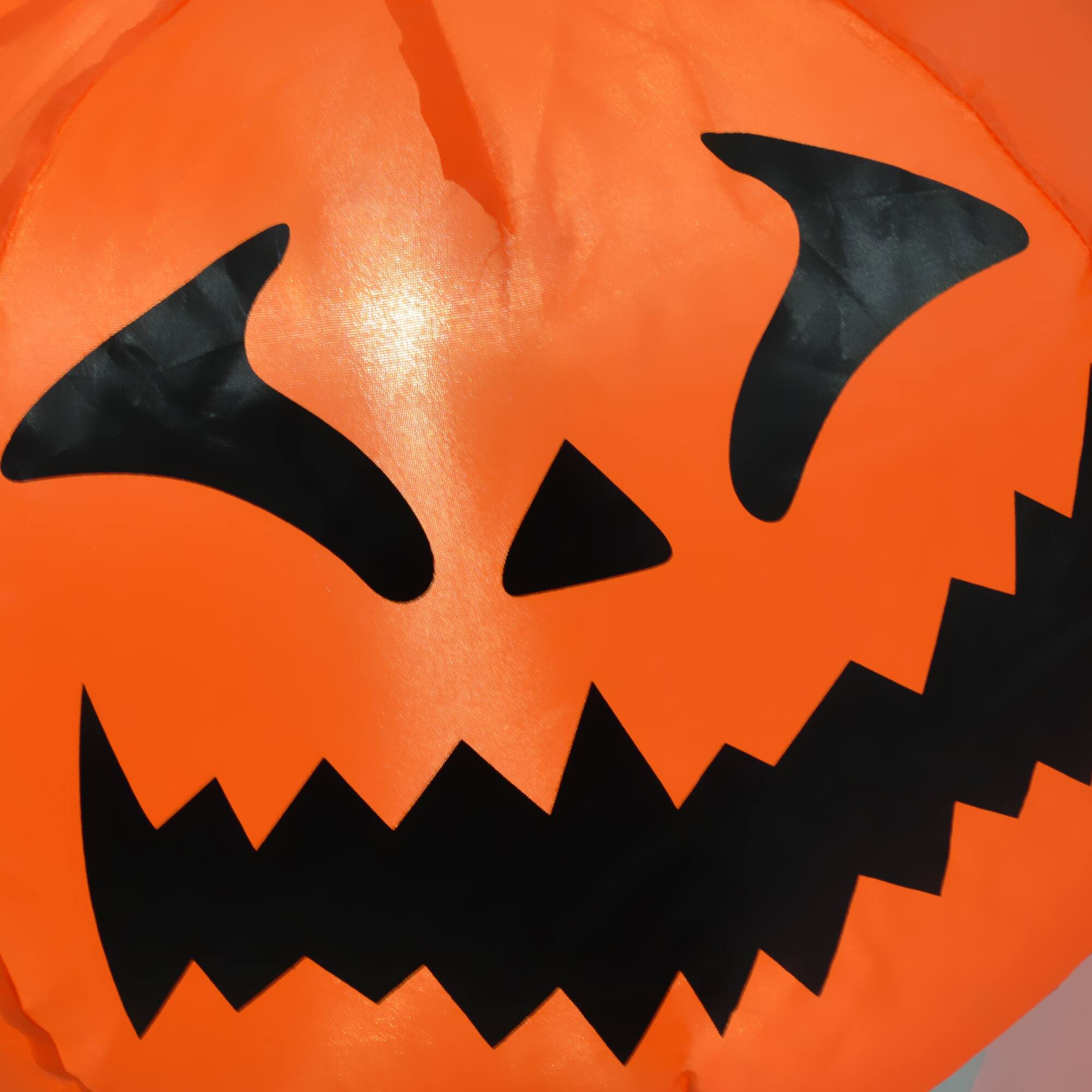 Alt View 8. Homcom - 5.9' Halloween Inflatable Outdoor Decoration Ghost with Pumpkin, Blow Up LED Yard Decor for Party, Holiday, Waterproof - White.