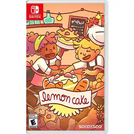NINTENDO SWITCH
lemon cake
SOEDESCO
EVERYONE ENFANTS & ADULTES
E ESRB - E (Everyone)
