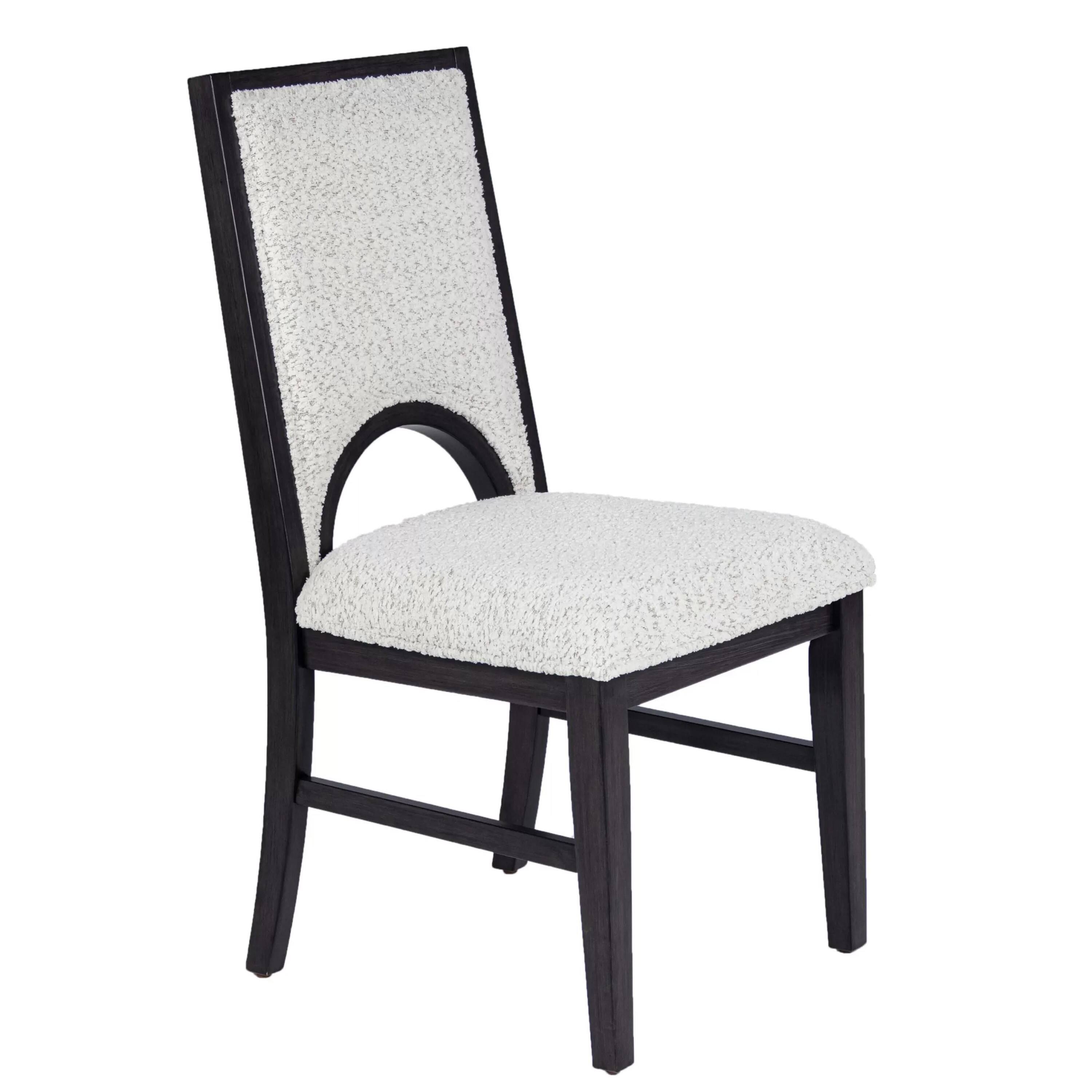 Manhattan Lane Alok Dining Side Chair Set of 2, Arch Cutout Back ...