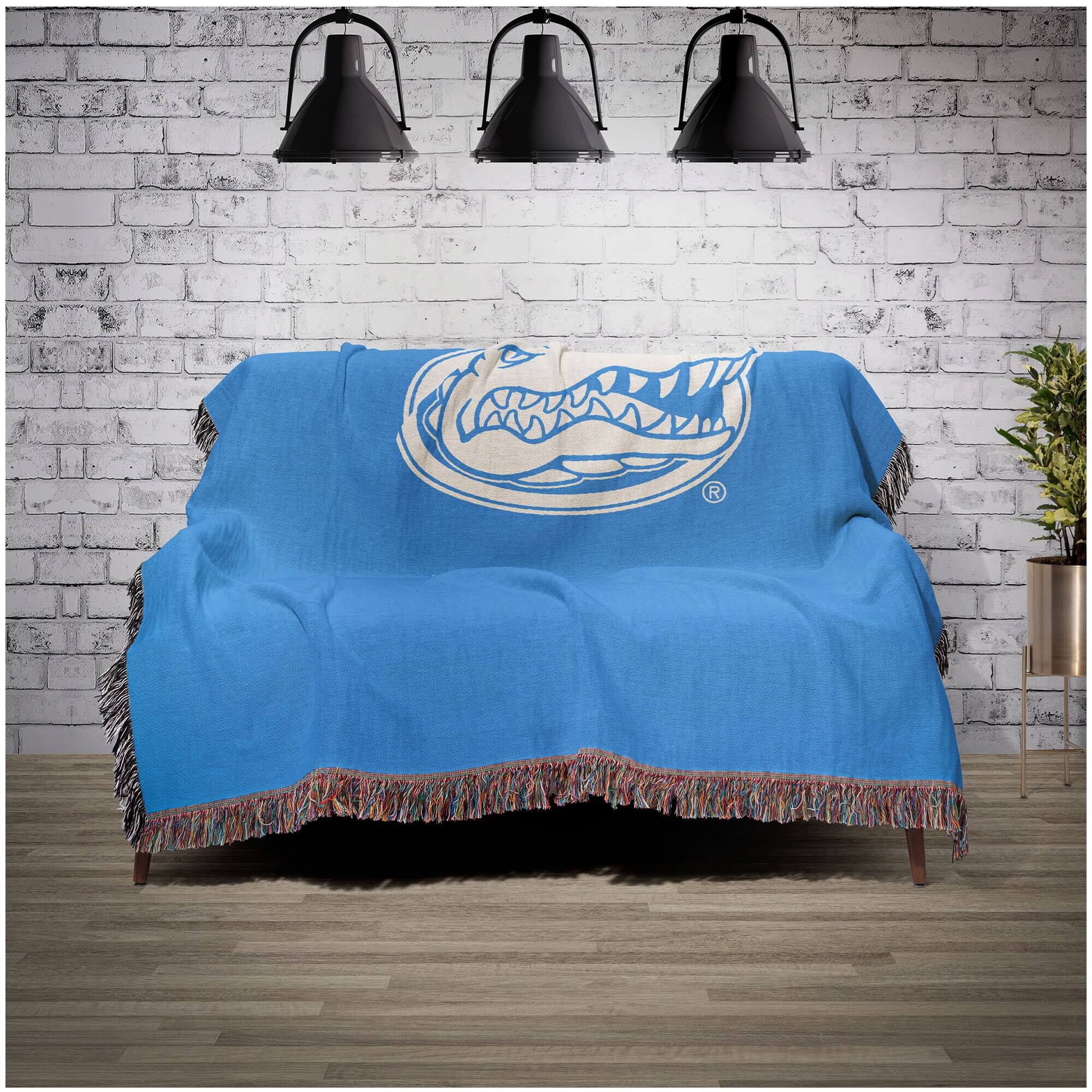 Alt View 1. Chad & Jake - Florida Gators Woven Blanket - Blue.