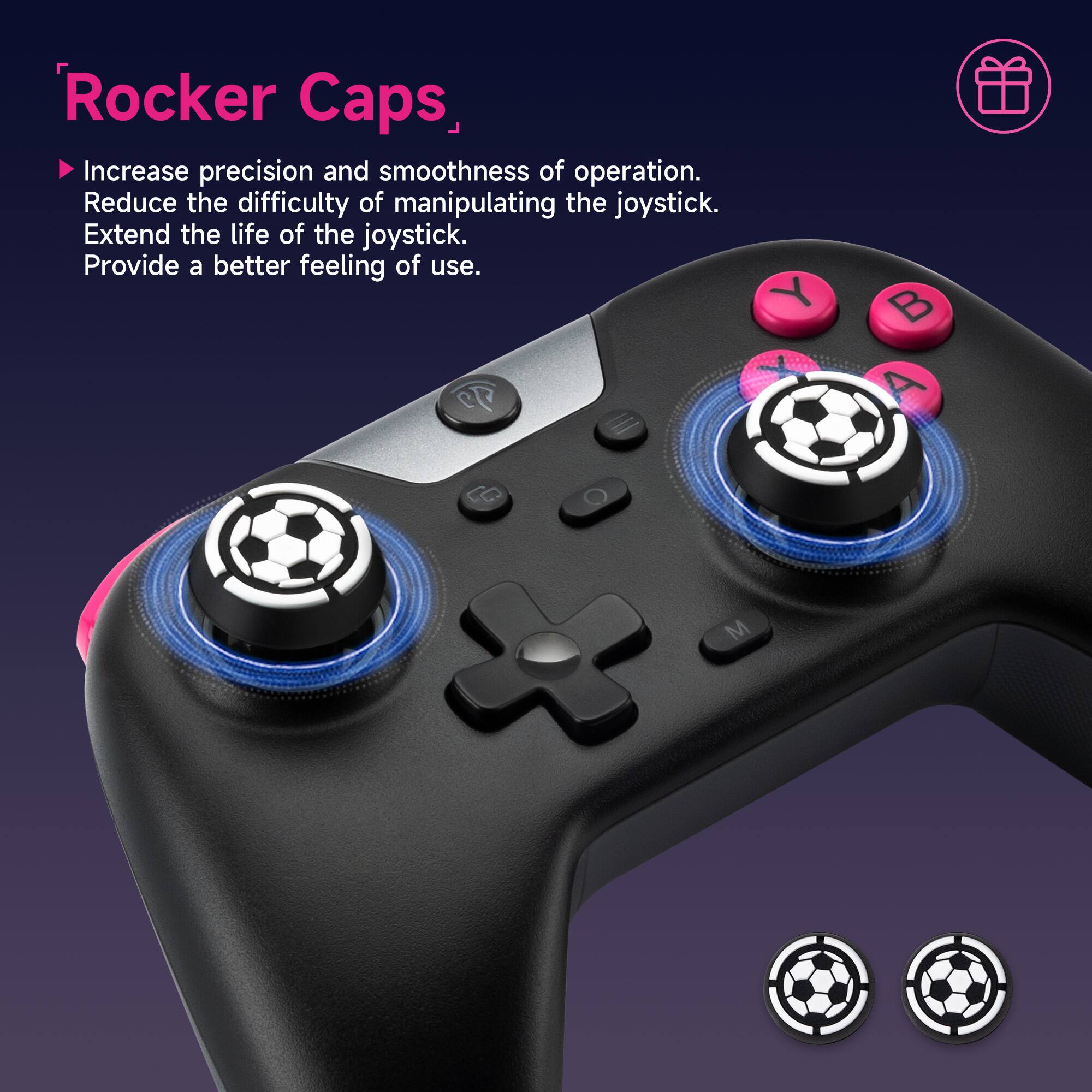 Rocker Caps

- Increase precision and smoothness of operation.
- Reduce the difficulty of manipulating the joystick.
- Extend the life of the joystick.
- Provide a better feeling of use.