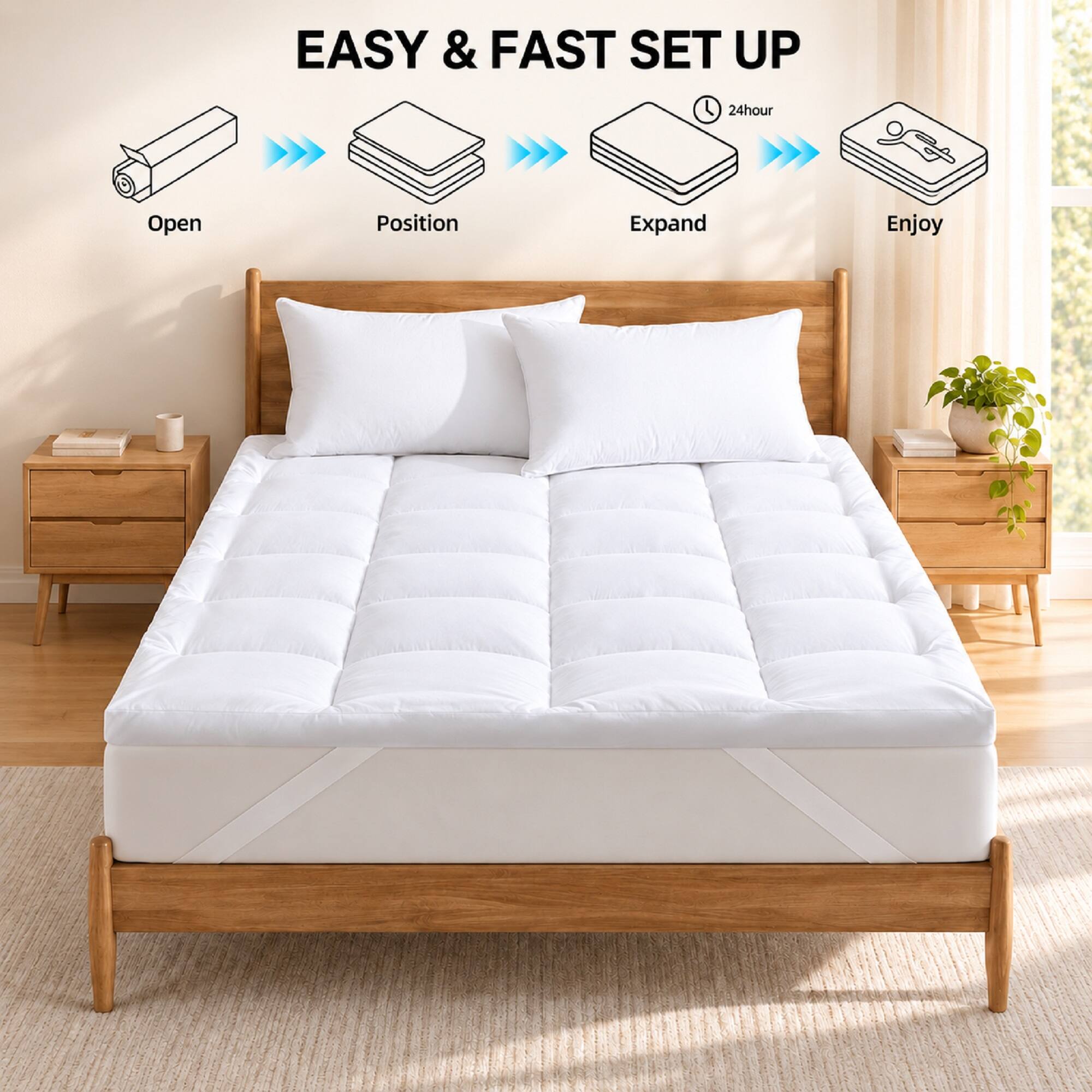 EASY & FAST SET UP

24hour

Open
Position
Expand
Enjoy