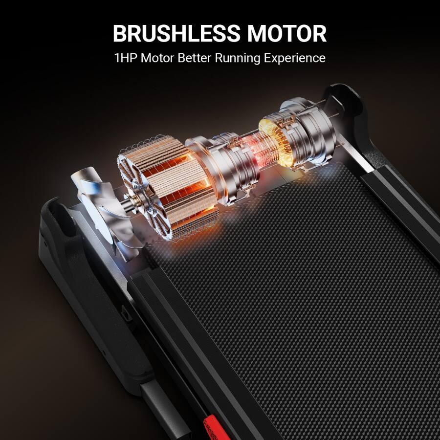 BRUSHLESS MOTOR  
1HP Motor Better Running Experience