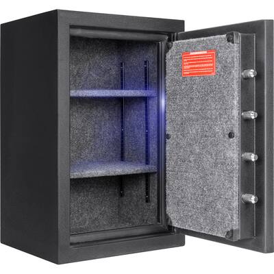 Barska 2.02 Cu. ft Biometric Keypad Fire Resistant Safe