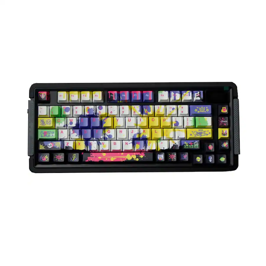 Pro Link Techs Five Sided Sublimation Graffiti Keycaps Multicolor ...