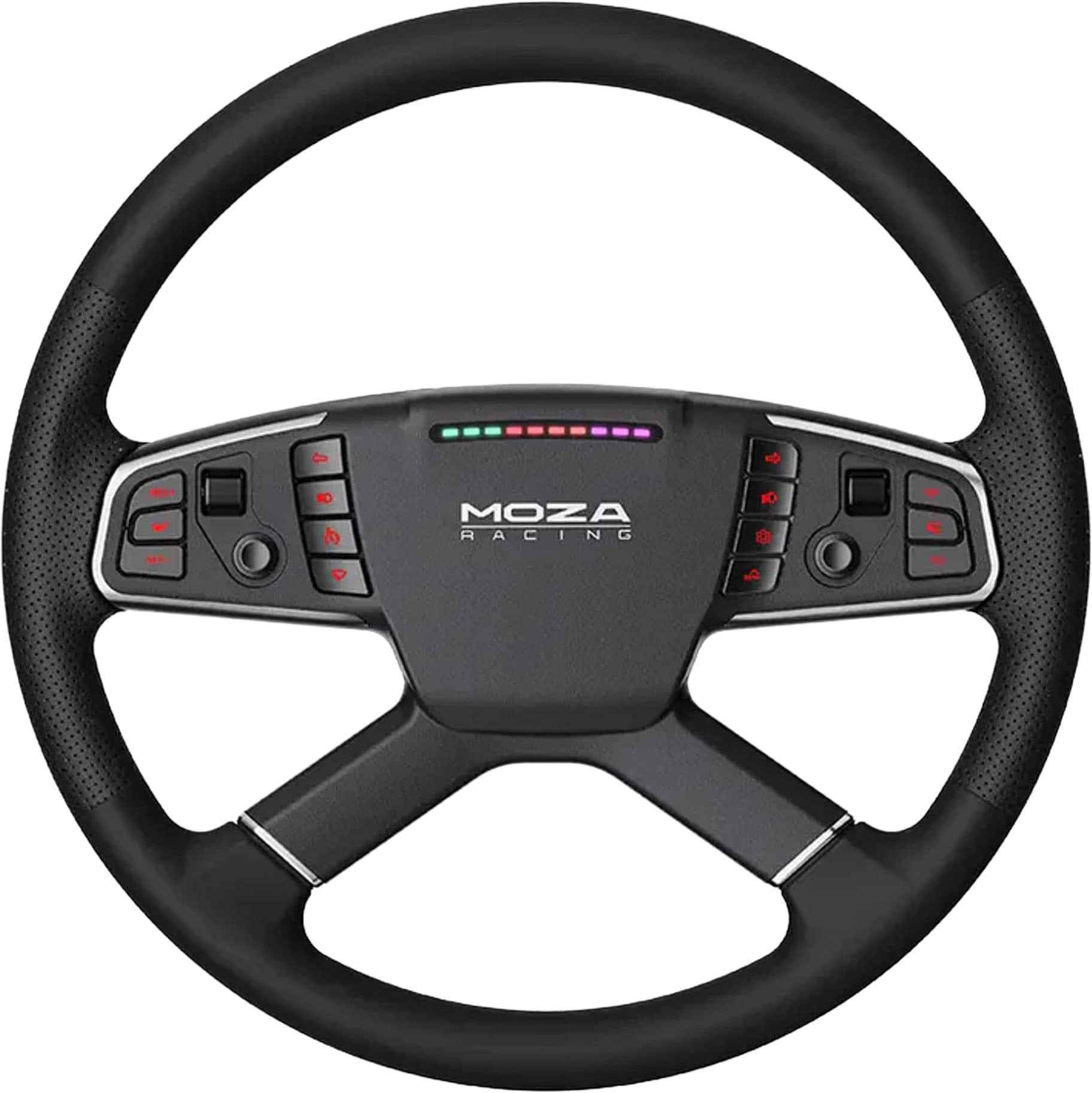 Moza Racing - Truck Standalone Wheel for PC - Black - Front_Zoom