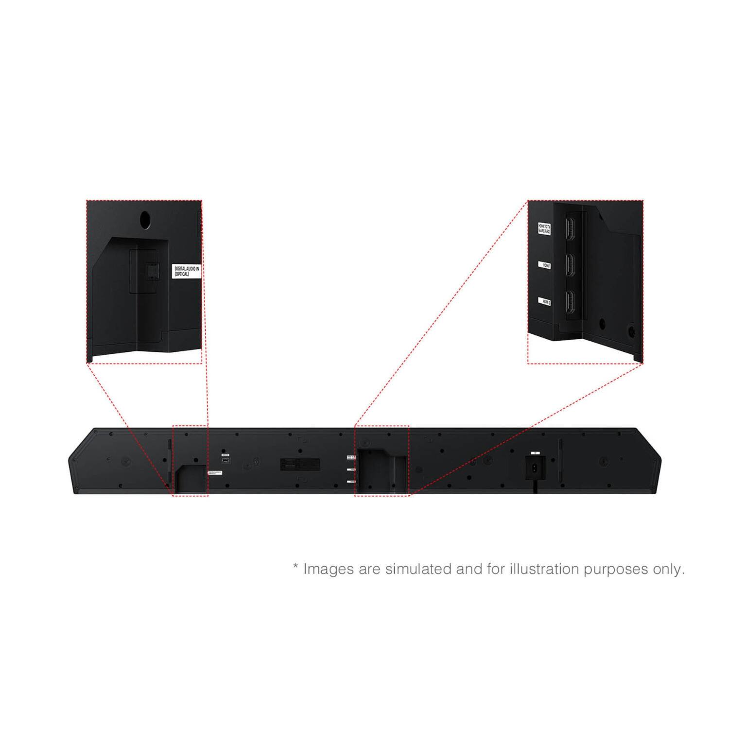 * Images are simulated and for illustration purposes only.