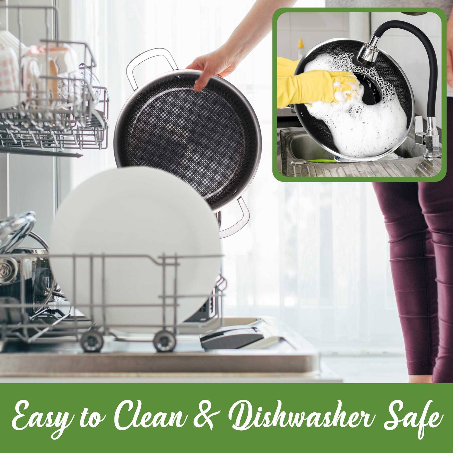 Easy to Clean & Dishwasher Safe