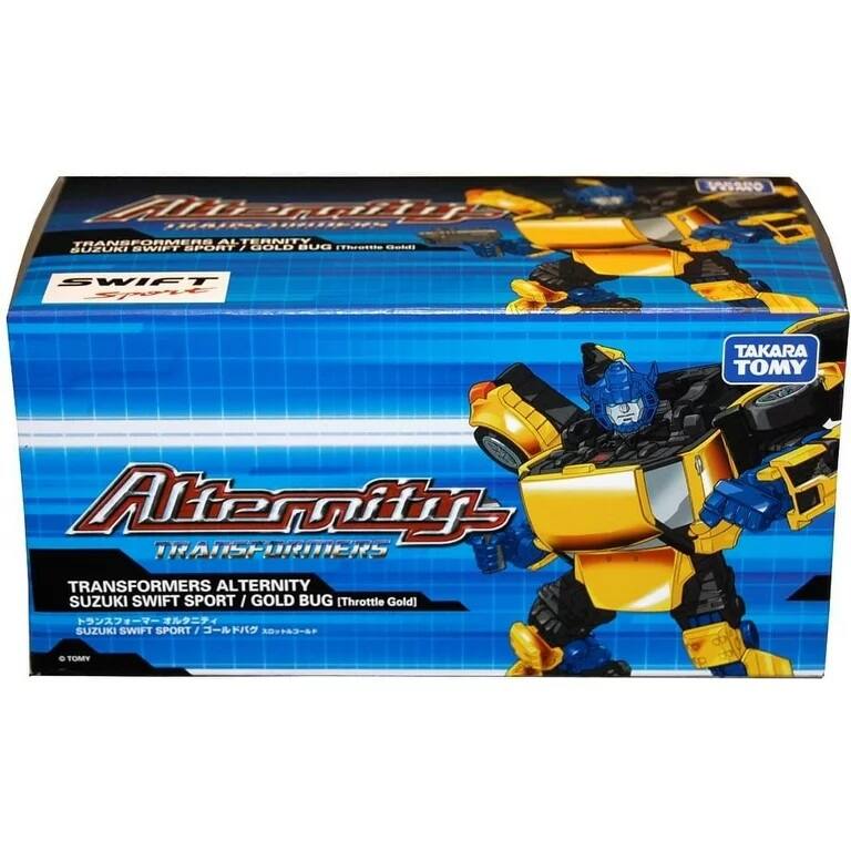 Transformers Alternity  
Transformers Alternity Suzuki Swift Sport / Gold Bug [Throttle Gold]  
Takara Tomy