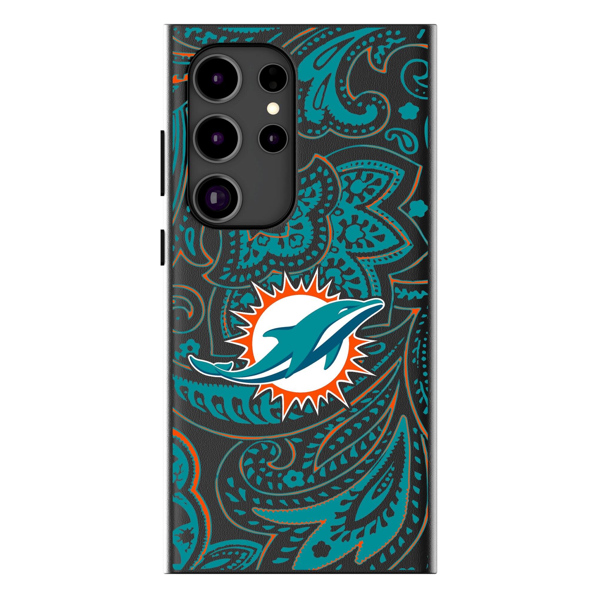 Keyscaper - NFL - Miami Dolphins Paisley Galaxy Magnetic Bump Case - S24 Ultra - Black price history on PriceWatchPro