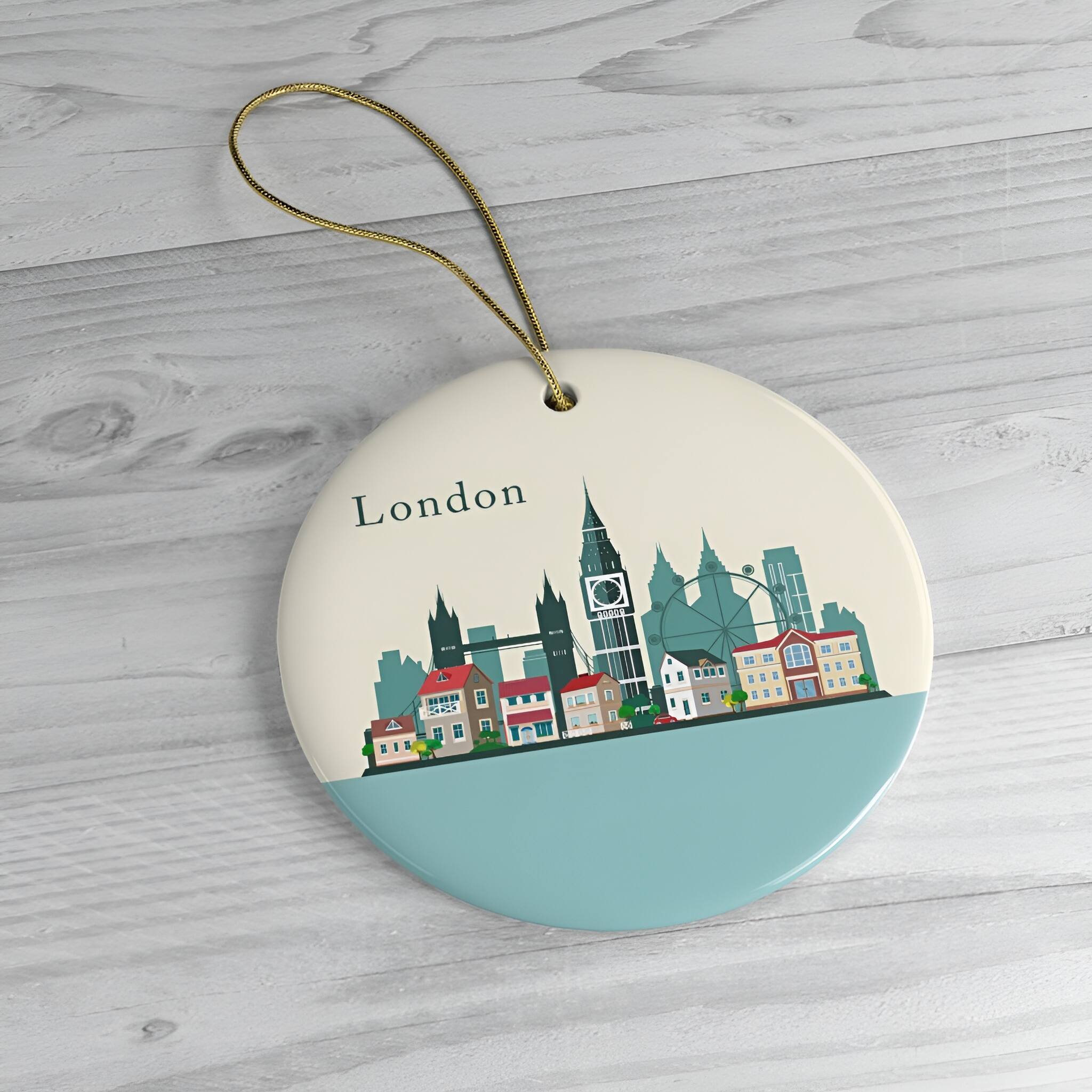 OrnamentallyYou London Ornament England Landmark Christmas Decoration ...