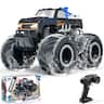 Loheer - 1:16 Remote Control Cars , Waterproof 4WD RC Monster Truck Toys Gifts for Kids Adults