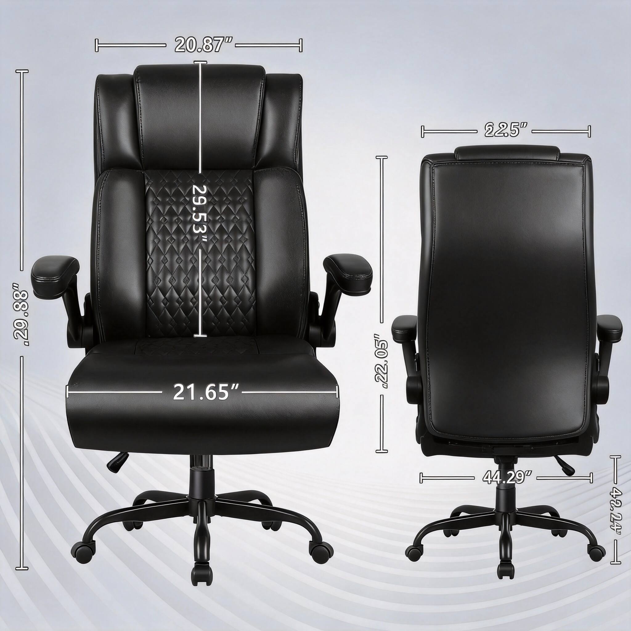 20.87"  
22.5"  
29.53"  
21.65"  
44.29"  
T  
T-422  
.24