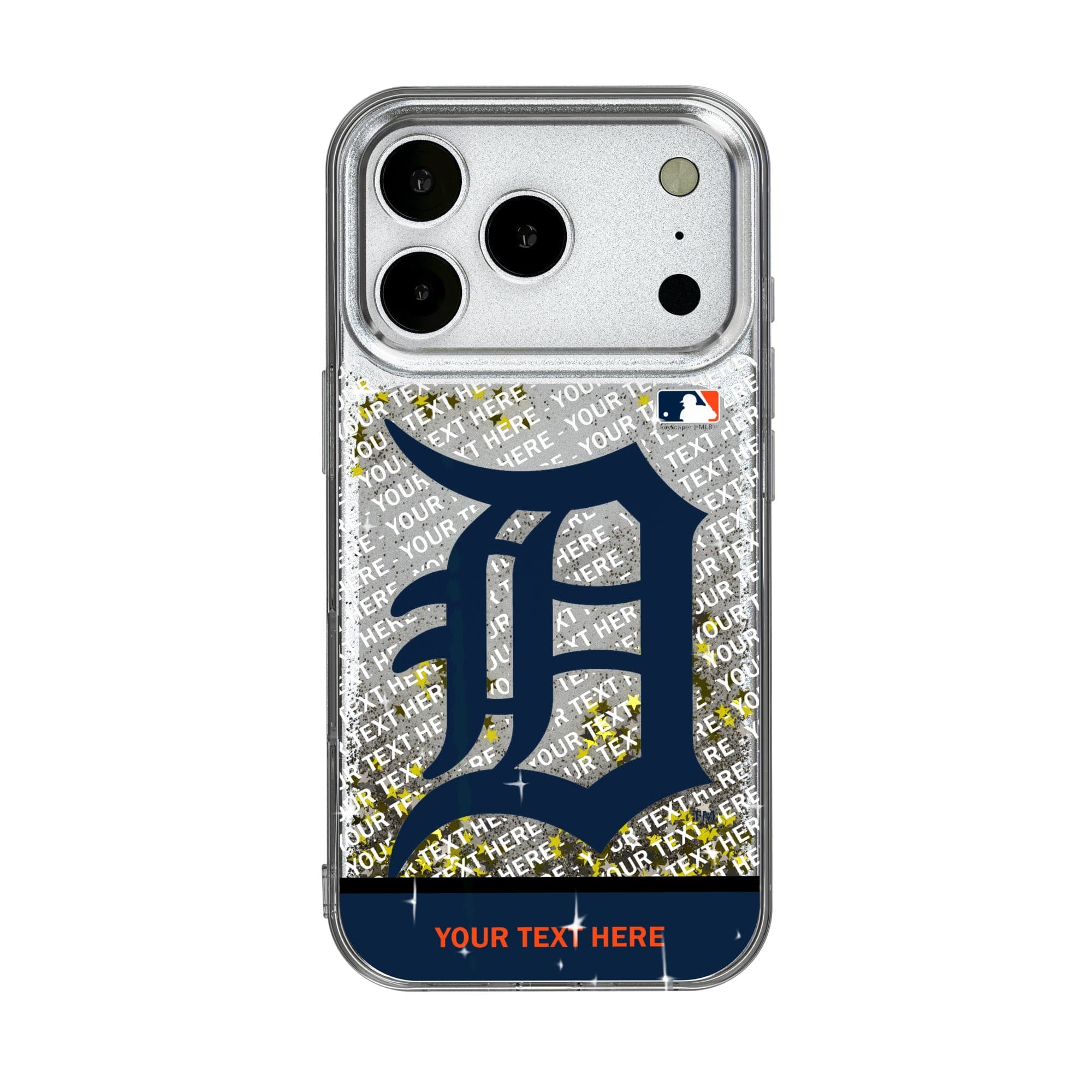 Keyscaper - MLB - Detroit Tigers iPhone Personalized Glitter Case - 16 Pro - Multicolor price history on PriceWatchPro